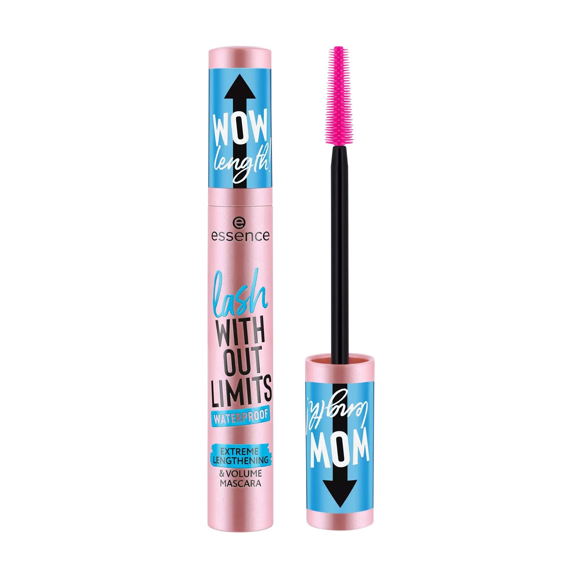 Водостійка туш для вій Essence Lash Without Limits Waterproof Extreme Lengthening &amp; Volume Mascara 03 Black, 13 мл